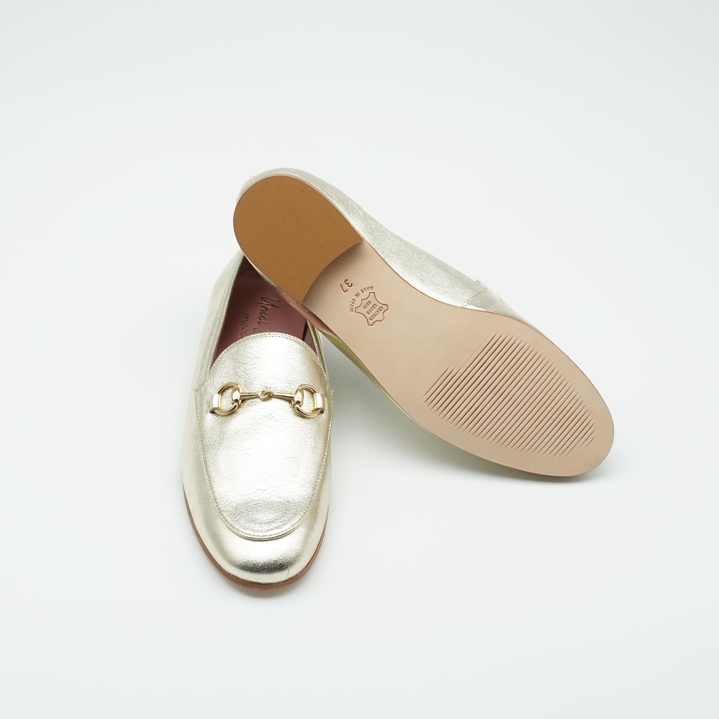 Horsebit Loafer Champagner