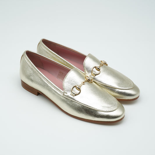 Horsebit Loafer Champagner