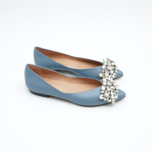 Ballerina Crystal Jeansblau