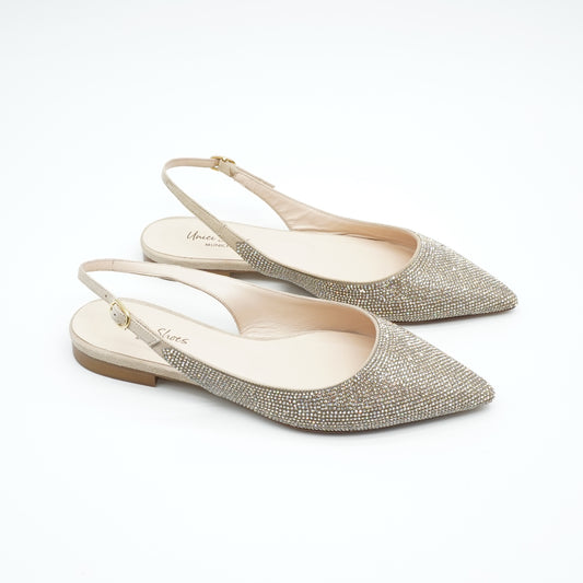 Crystal Slingback Platin