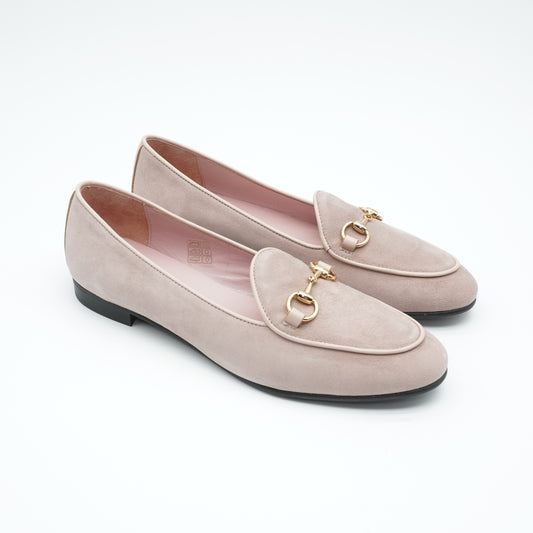 Horsebit Loafer Light Taupe