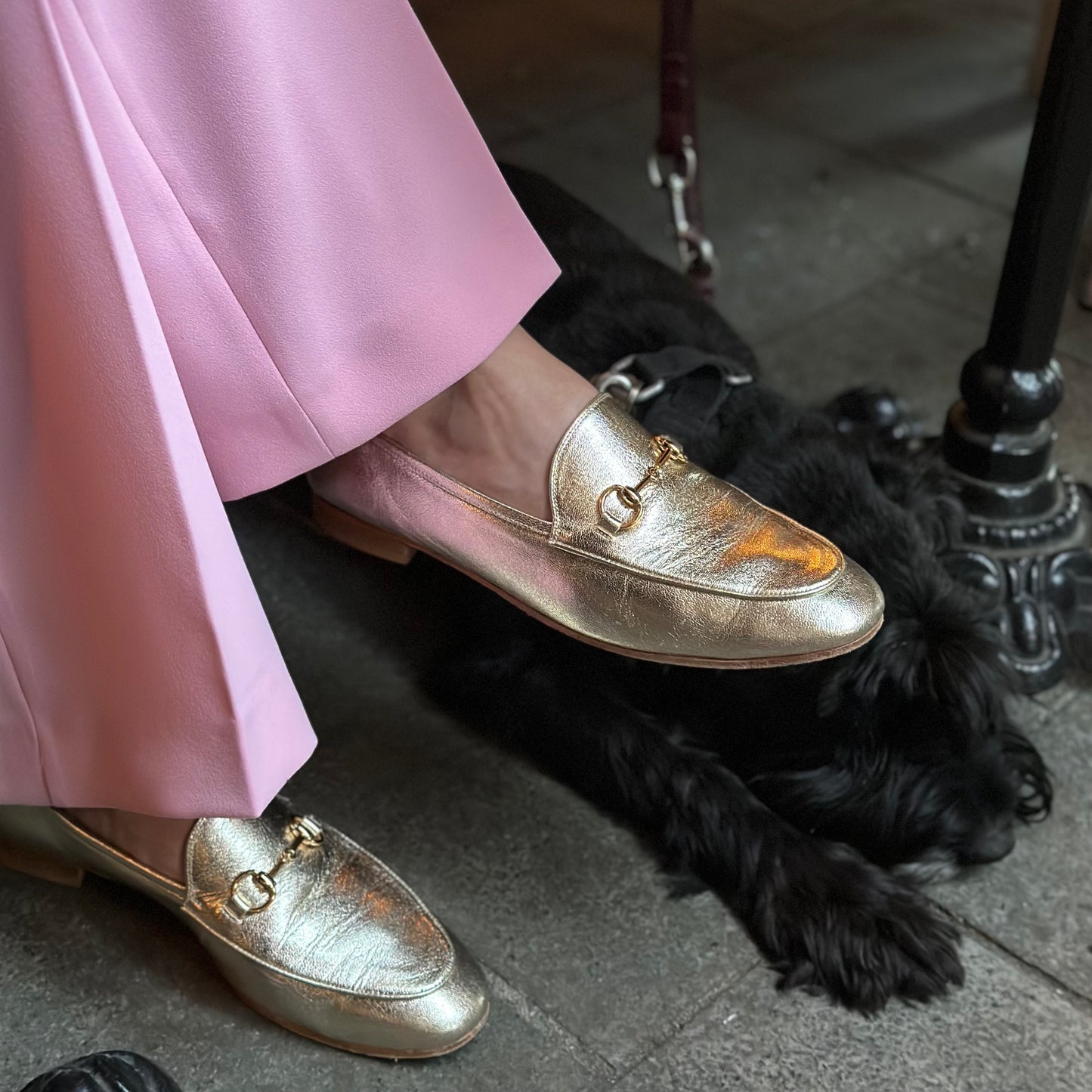 Horsebit Loafer Champagner