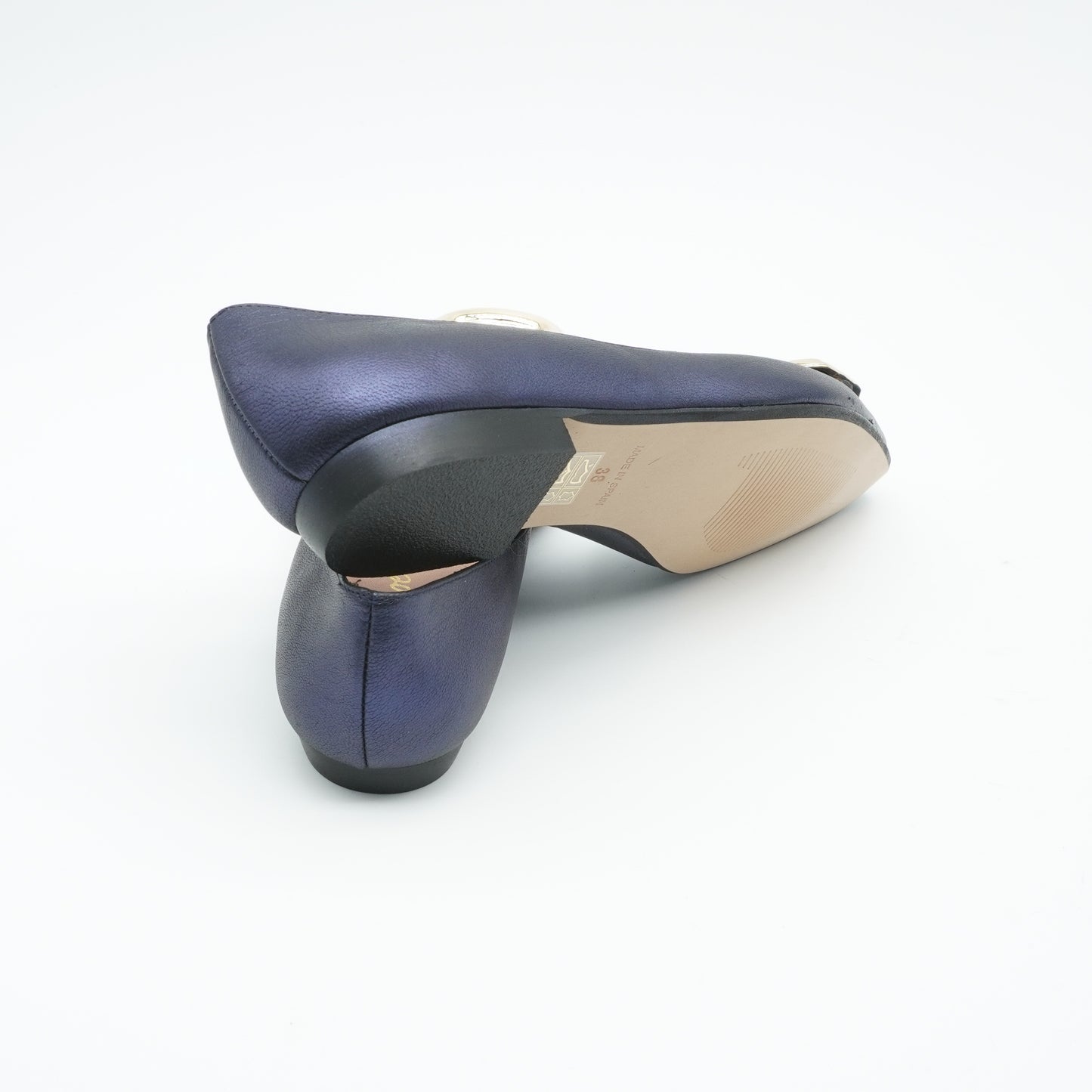 Ballerina Metallic Dark Navy