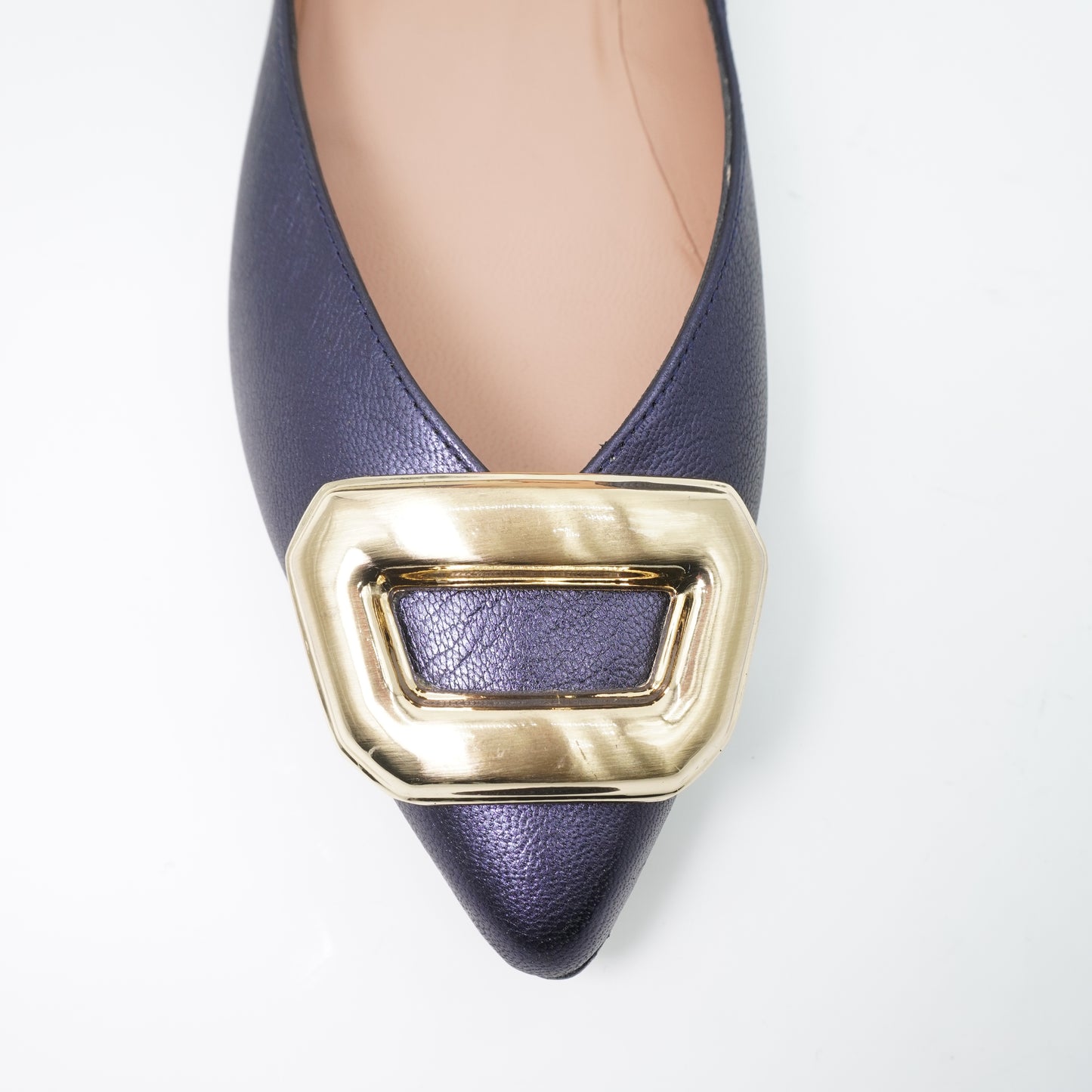 Ballerina Metallic Dark Navy