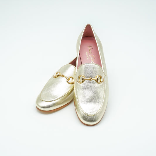 Horsebit Loafer Champagner