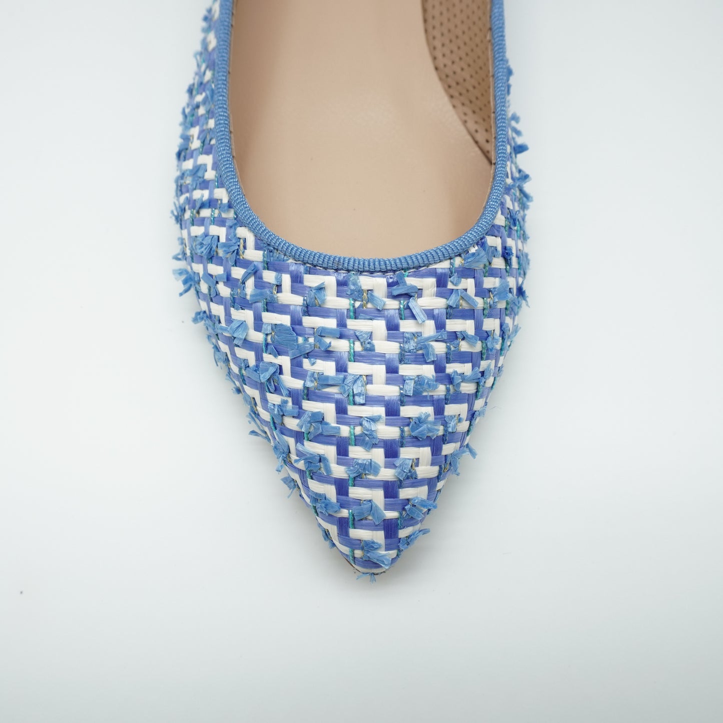 Ballerina Bouclé Blau