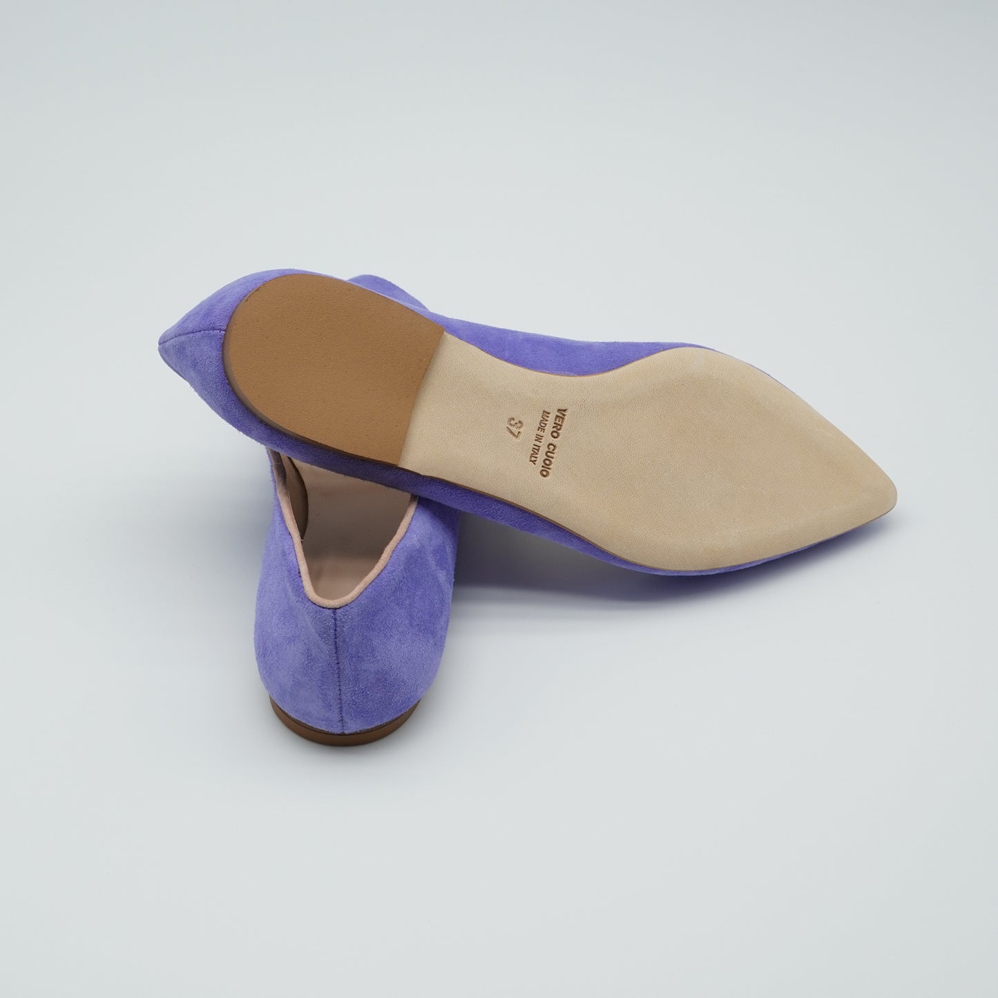 Mary Jane Wildleder Blau