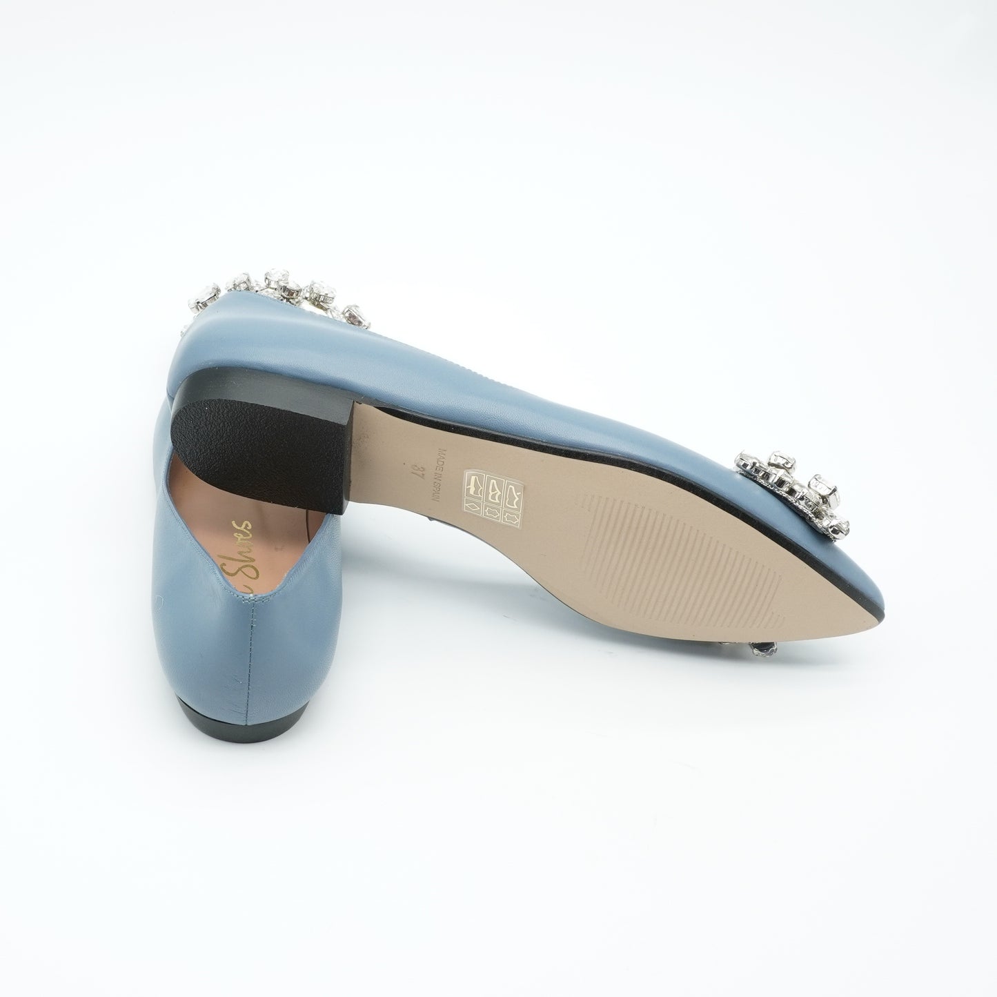 Ballerina Crystal Jeansblau