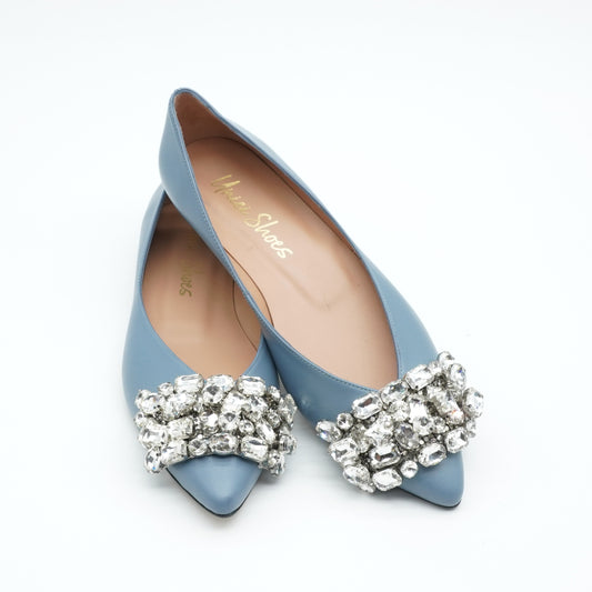 Ballerina Crystal Jeansblau