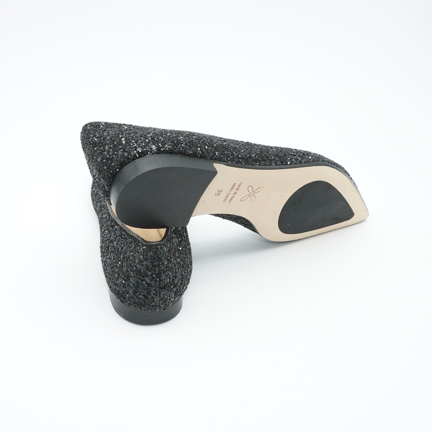 Ballerina Glitter Black