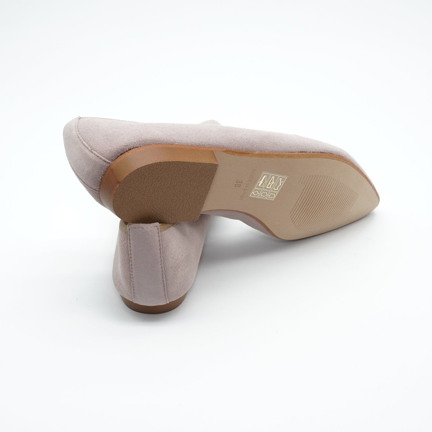 Pointy Loafer Wildleder Taupe