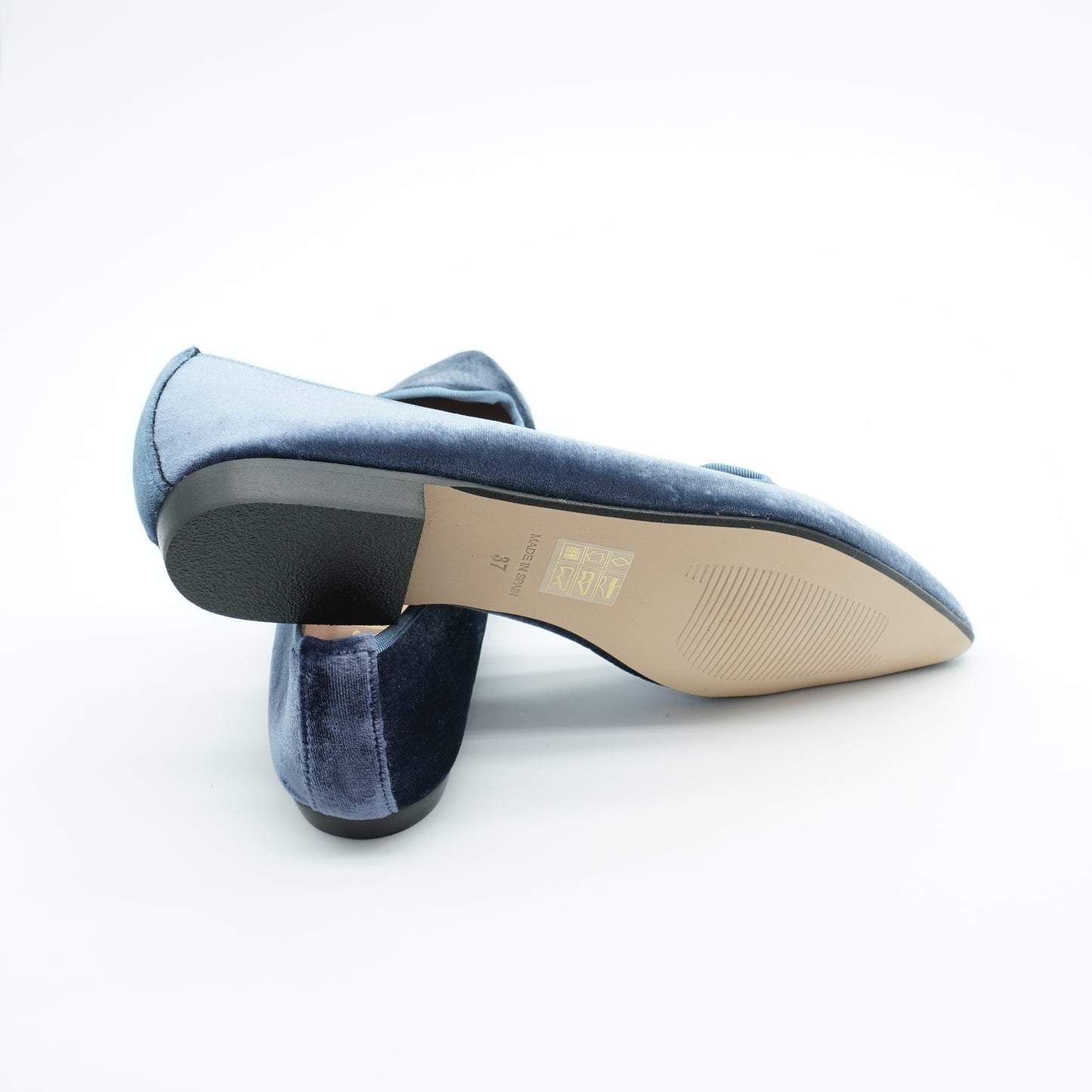 Pointy Loafer Velvet Jeans