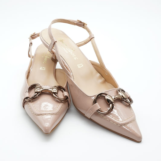 Slingback Nude